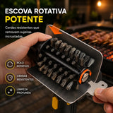 Escova de aço Inox elétrica reforçada (OFERTA DE HOJE)